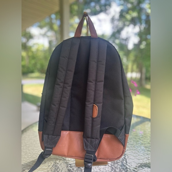 Herschel Supply Company Black and Tan Backpack - Picture 3 of 8